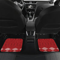 Tonga Rugby Custom Car Mats 2026 Go Ikale Tahi Ngatu Pattern