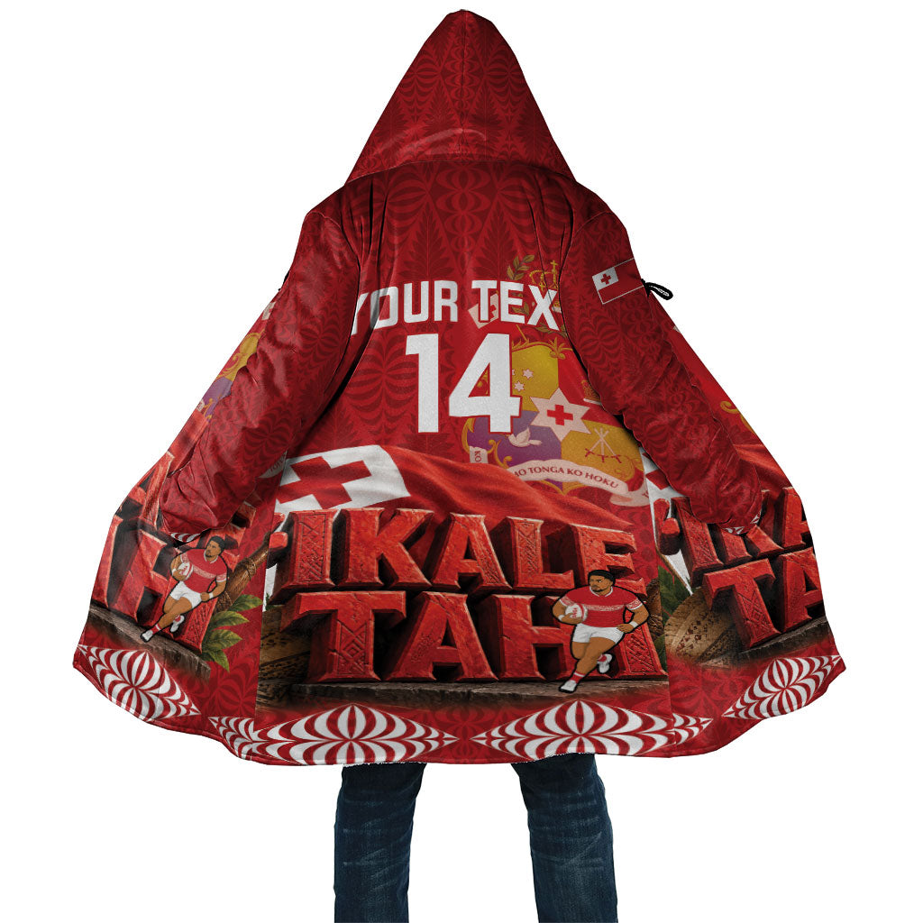Tonga Rugby Custom Cloak 2026 Go Ikale Tahi Ngatu Pattern
