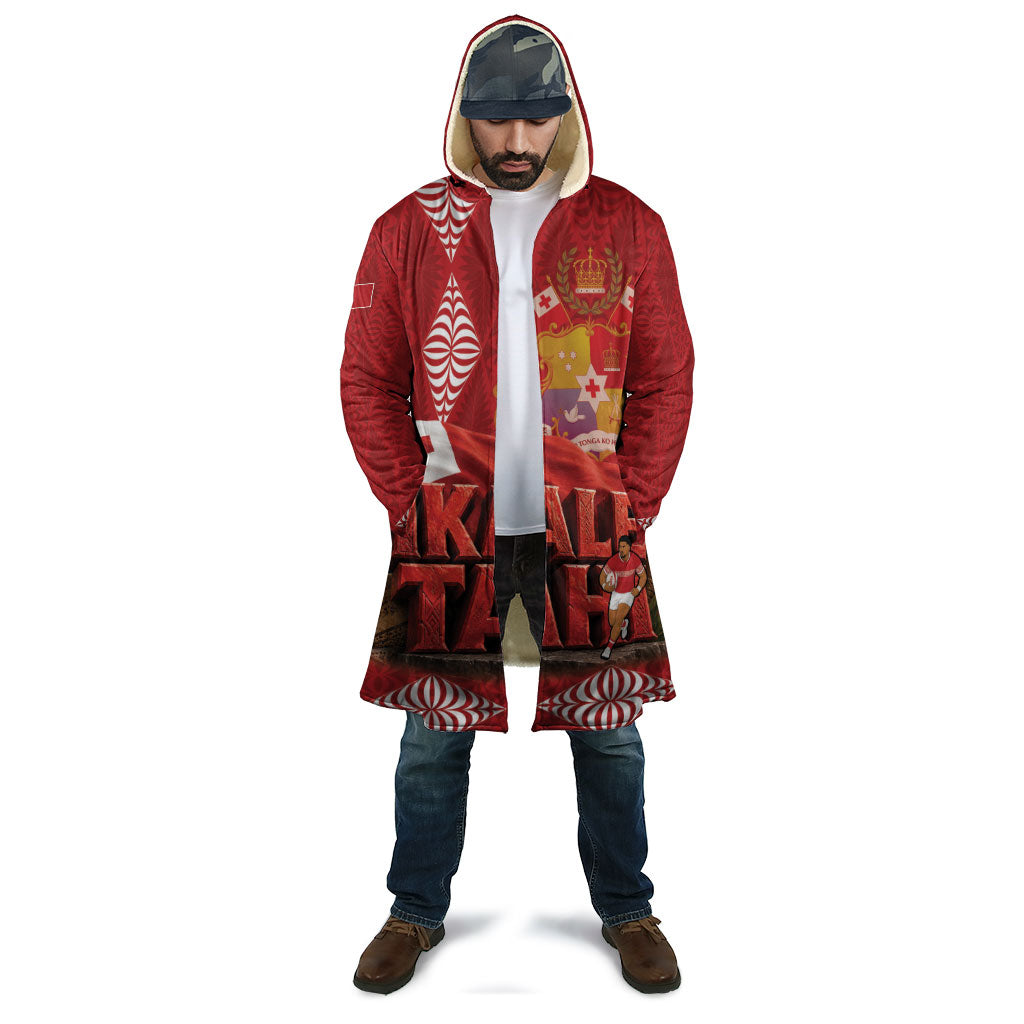 Tonga Rugby Custom Cloak 2026 Go Ikale Tahi Ngatu Pattern