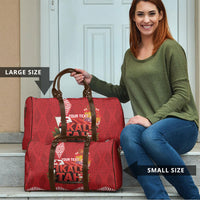 Tonga Rugby Custom Travel Bag 2026 Go Ikale Tahi Ngatu Pattern