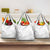 Polynesia White Sunday Grocery Bag Plumeria Polynesian Tribal Grey Color - Polynesian Pride