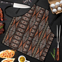 Malo e lelei Tonga Apron Tongan Ngatu Vintage Brown - Polynesian Pride