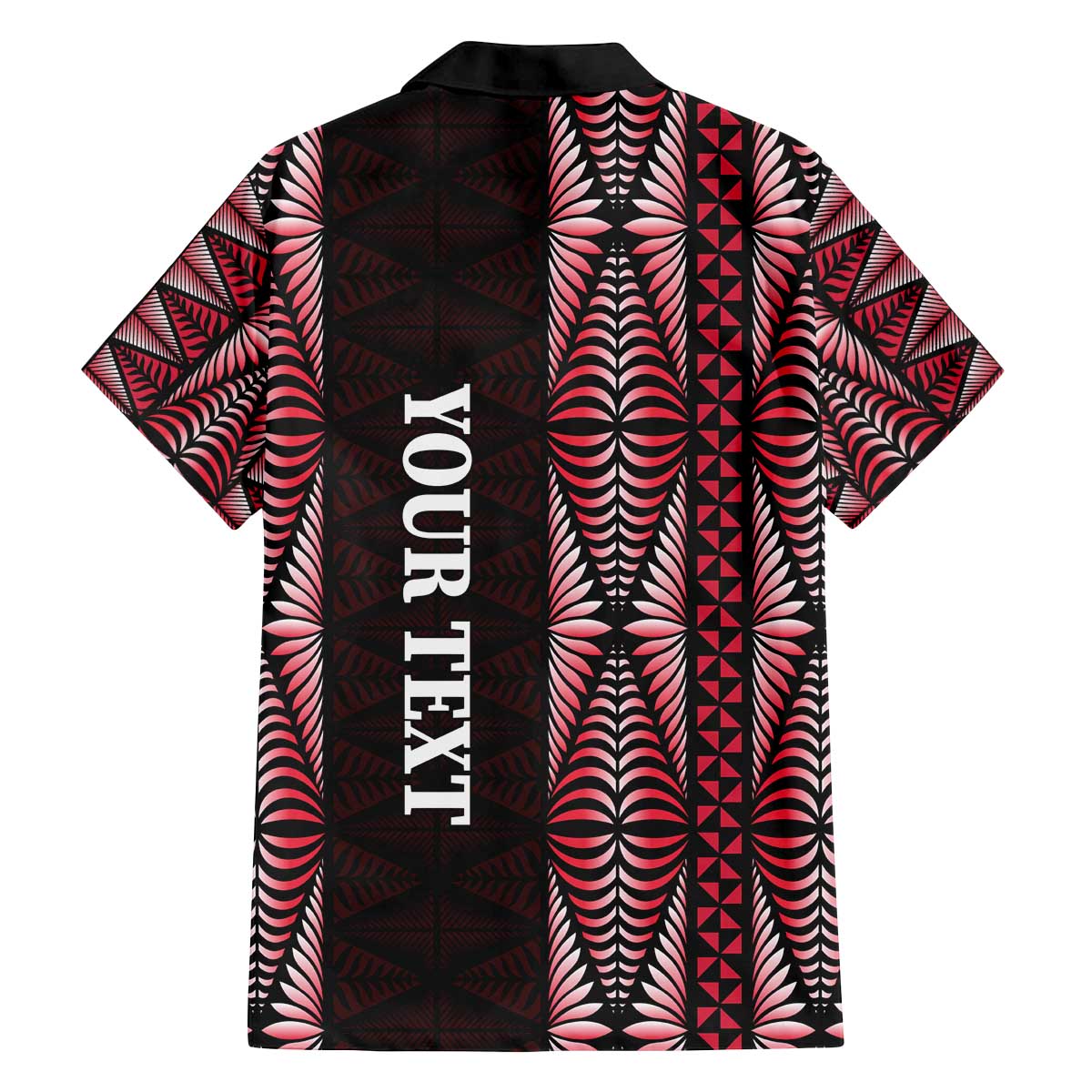 Tonga Rugby Personalised Family Matching Off The Shoulder Long Sleeve Dress and Hawaiian Shirt 2025 Mate Maa Tonga Ngatu Motif - Polynesian Pride