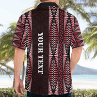 Tonga Rugby Personalised Hawaiian Shirt 2025 Mate Maa Tonga Ngatu Motif - Polynesian Pride