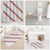 White Sunday Tonga Fakame Bathroom Set Tongan Ngatu Heilala Lei - Polynesian Pride