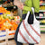 White Sunday Tonga Fakame Grocery Bag Tongan Ngatu Heilala Lei - Polynesian Pride