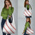 White Sunday Tonga Fakame Grocery Bag Tongan Ngatu Heilala Lei - Polynesian Pride