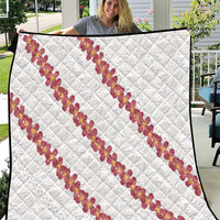 White Sunday Tonga Fakame Quilt Tongan Ngatu Heilala Lei - Polynesian Pride