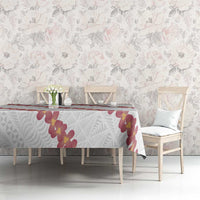 White Sunday Tonga Fakame Tablecloth Tongan Ngatu Heilala Lei - Polynesian Pride