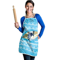 Aloha Hawaii Humuhumu Reef Triggerfish Apron Hawaiian Leis Kakau Pattern LT14 - Polynesian Pride