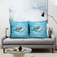 Aloha Hawaii Humuhumu Reef Triggerfish Pillow Cover Hawaiian Leis Kakau Pattern LT14 - Polynesian Pride