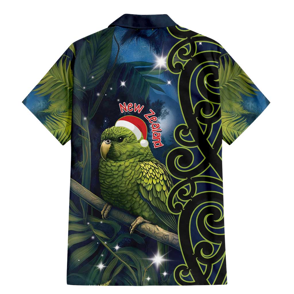 New Zealand Christmas Family Matching Mermaid Dress and Hawaiian Shirt Cute Kakapo Meri Kirihimete Maori Koru