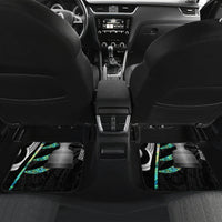 Personalised New Zealand Silver Fern Rugby Car Mats Paua Shell With Champions Trophy History NZ Forever LT14 - Polynesian Pride