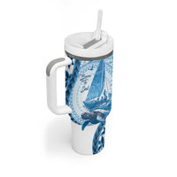 New Zealand Saling Tumbler With Handle Aotearoa Yacht Racing - Born To Sail