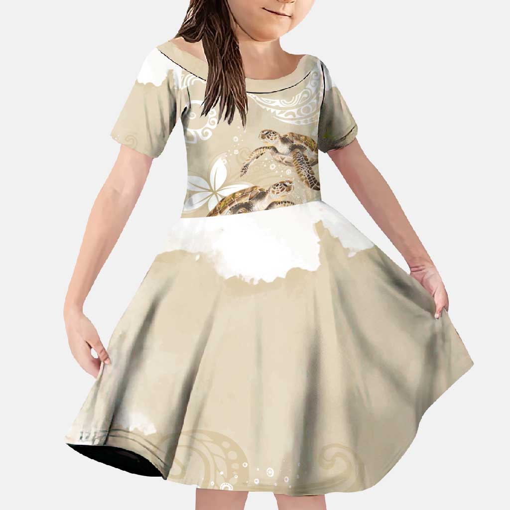 Happy Valentine's Day Polynesia Family Matching Mermaid Dress and Hawaiian Shirt SeaTurtle Couple Polynesian - Pollinate Color