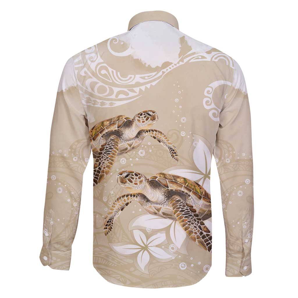 Happy Valentine's Day Polynesia Family Matching Off Shoulder Short Dress and Hawaiian Shirt SeaTurtle Couple Polynesian - Pollinate Color