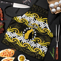 Personalised Cook Islands Aitutaki Apron Tiare Maori Polynesian Waves Tattoo
