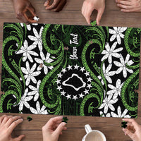 Personalised Cook Islands Palmerston Puzzle Tiare Maori Polynesian Waves Tattoo