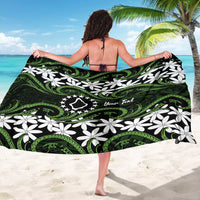 Personalised Cook Islands Palmerston Sarong Tiare Maori Polynesian Waves Tattoo LT14 - Polynesian Pride
