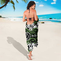 Personalised Cook Islands Palmerston Sarong Tiare Maori Polynesian Waves Tattoo LT14 - Polynesian Pride