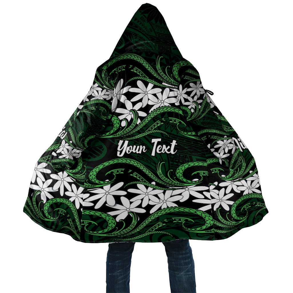 Personalised Cook Islands Mitiaro Cloak Tiare Maori Polynesian Waves Tattoo