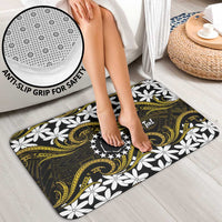 Personalised Cook Islands Manihiki Bathroom Set Tiare Maori Polynesian Waves Tattoo LT14 - Polynesian Pride