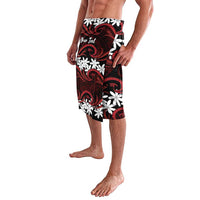 Personalised Cook Islands Atiu Enuamanu Lavalava Tiare Maori Polynesian Waves Tattoo