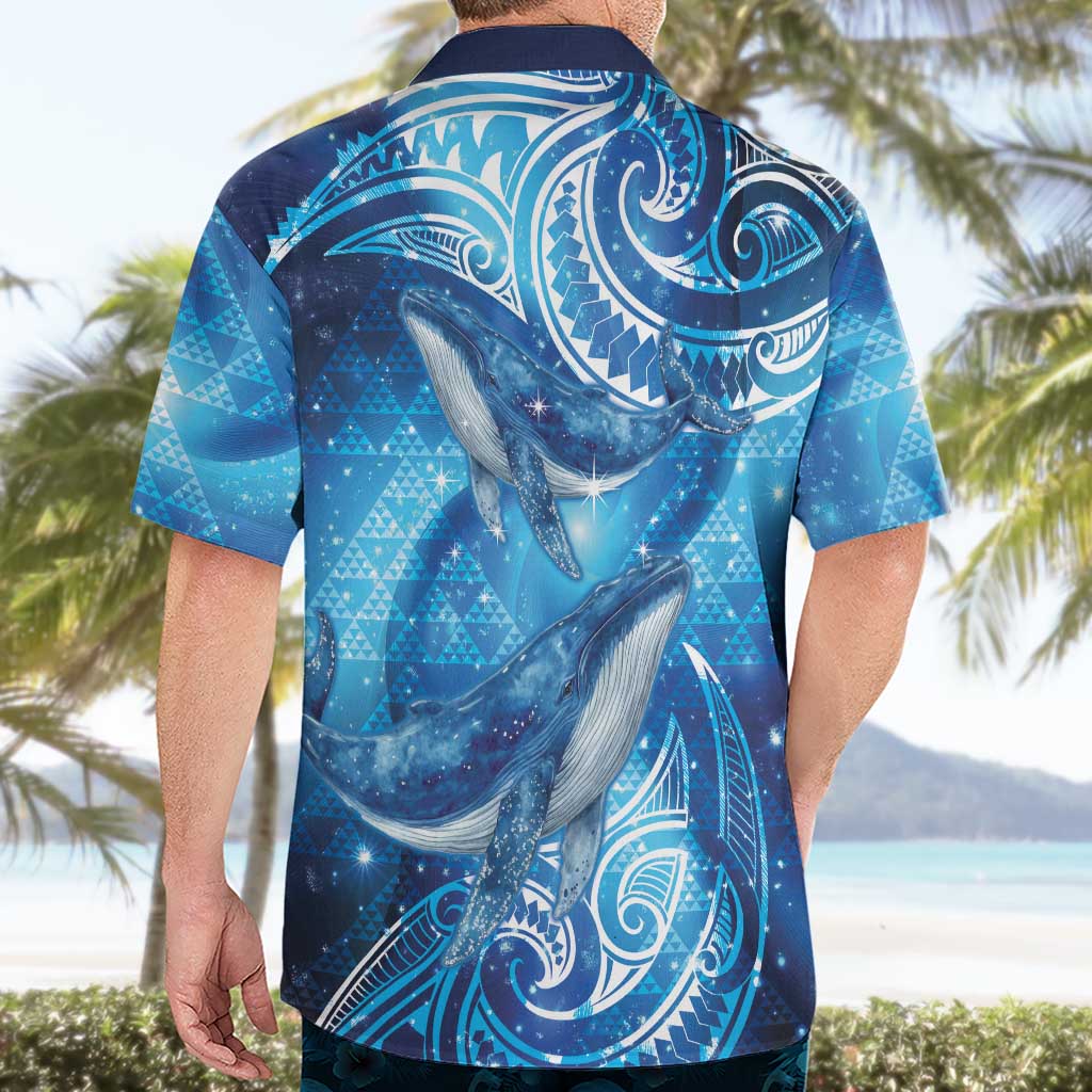 New Zealand Humpback Whale Matariki Hawaiian Shirt Maori New Year Taniko Niho Taniwha