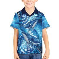 New Zealand Humpback Whale Matariki Hawaiian Shirt Maori New Year Taniko Niho Taniwha