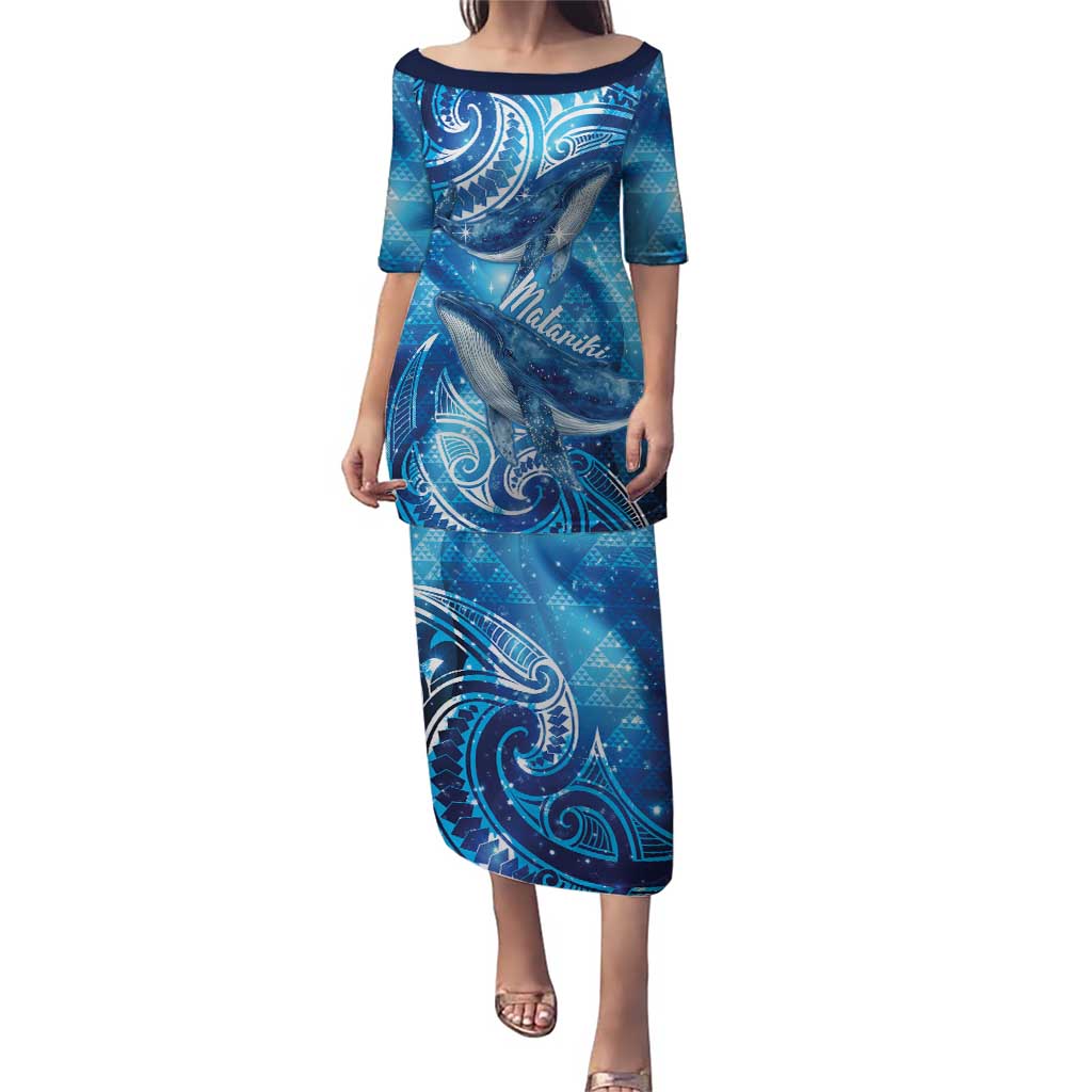 New Zealand Humpback Whale Matariki Puletasi Maori New Year Taniko Niho Taniwha
