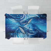 New Zealand Humpback Whale Matariki Tablecloth Maori New Year Taniko Niho Taniwha