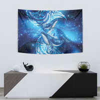 New Zealand Humpback Whale Matariki Tapestry Maori New Year Taniko Niho Taniwha LT14 - Polynesian Pride