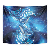 New Zealand Humpback Whale Matariki Tapestry Maori New Year Taniko Niho Taniwha LT14 - Polynesian Pride