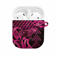 Humpback Whale Matariki New Zealand AirPods Case NZ Maori Paikea Poutama Luxury Pink