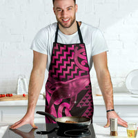 Humpback Whale Matariki New Zealand Apron NZ Maori Paikea Poutama Luxury Pink LT14 - Polynesian Pride