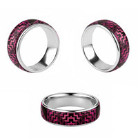 Humpback Whale Matariki New Zealand Classic Ring NZ Maori Paikea Poutama Luxury Pink LT14 - Polynesian Pride