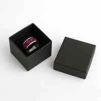 Humpback Whale Matariki New Zealand Classic Ring NZ Maori Paikea Poutama Luxury Pink LT14 - Polynesian Pride