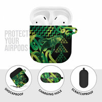 Humpback Whale Matariki New Zealand AirPods Case NZ Maori Paikea Poutama Luxury Green