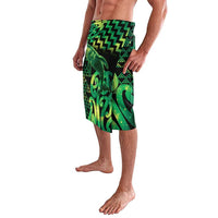 Humpback Whale Matariki New Zealand Lavalava NZ Maori Paikea Poutama Luxury Green