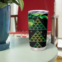 Humpback Whale Matariki New Zealand Tumbler Cup NZ Maori Paikea Poutama Luxury Green