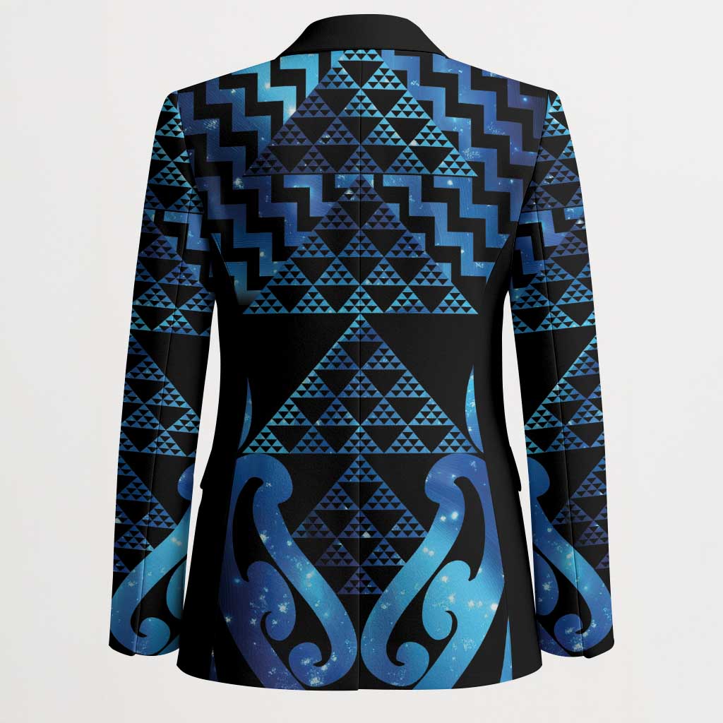 Taniko Motifs Matariki New Zealand Blazer NZ Niho Taniwha Poutama