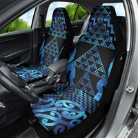 Taniko Motifs Matariki New Zealand Car Seat Cover NZ Niho Taniwha Poutama