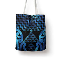 Taniko Motifs Matariki New Zealand Tote Bag NZ Niho Taniwha Poutama LT14 - Polynesian Pride