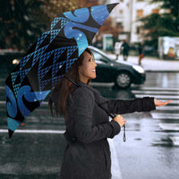 Taniko Motifs Matariki New Zealand Umbrella NZ Niho Taniwha Poutama