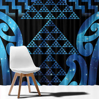 Taniko Motifs Matariki New Zealand Window Curtain NZ Niho Taniwha Poutama