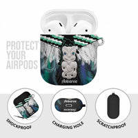 Aotearoa Korowai Motif AirPods Case Hei Tiki Poutama Maori Pattern - Polynesian Pride