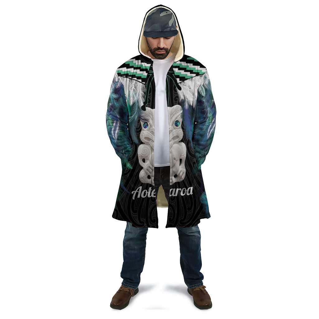 Aotearoa Korowai Motif Cloak Hei Tiki Poutama Maori Pattern - Polynesian Pride