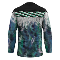 Aotearoa Korowai Motif Hockey Jersey Hei Tiki Poutama Maori Pattern - Polynesian Pride