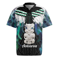 Aotearoa Korowai Motif Rugby Jersey Hei Tiki Poutama Maori Pattern
