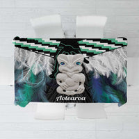 Aotearoa Korowai Motif Tablecloth Hei Tiki Poutama Maori Pattern